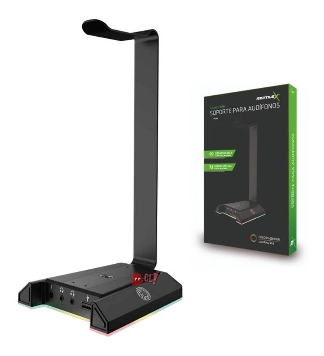SOPORTE PARA AUDÍFONOS GAMER CON ILUMINACIÓN RGB - PS - 3