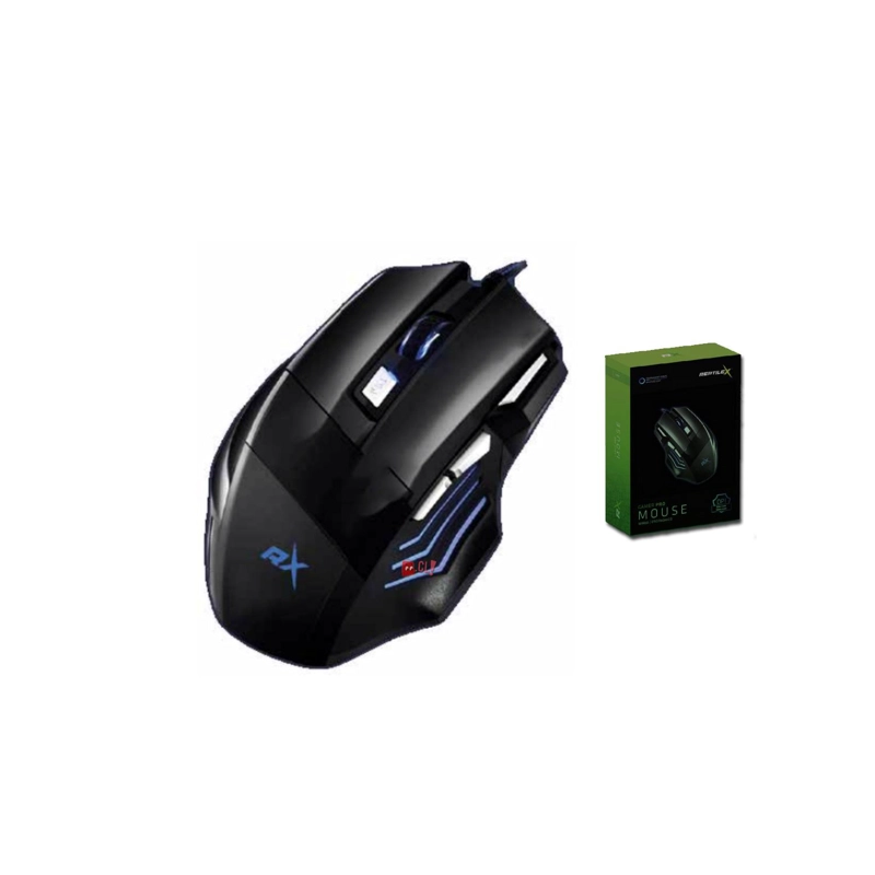 MOUSE REPTILEX GAMER PC USB RETROILUMINADO PS - 2