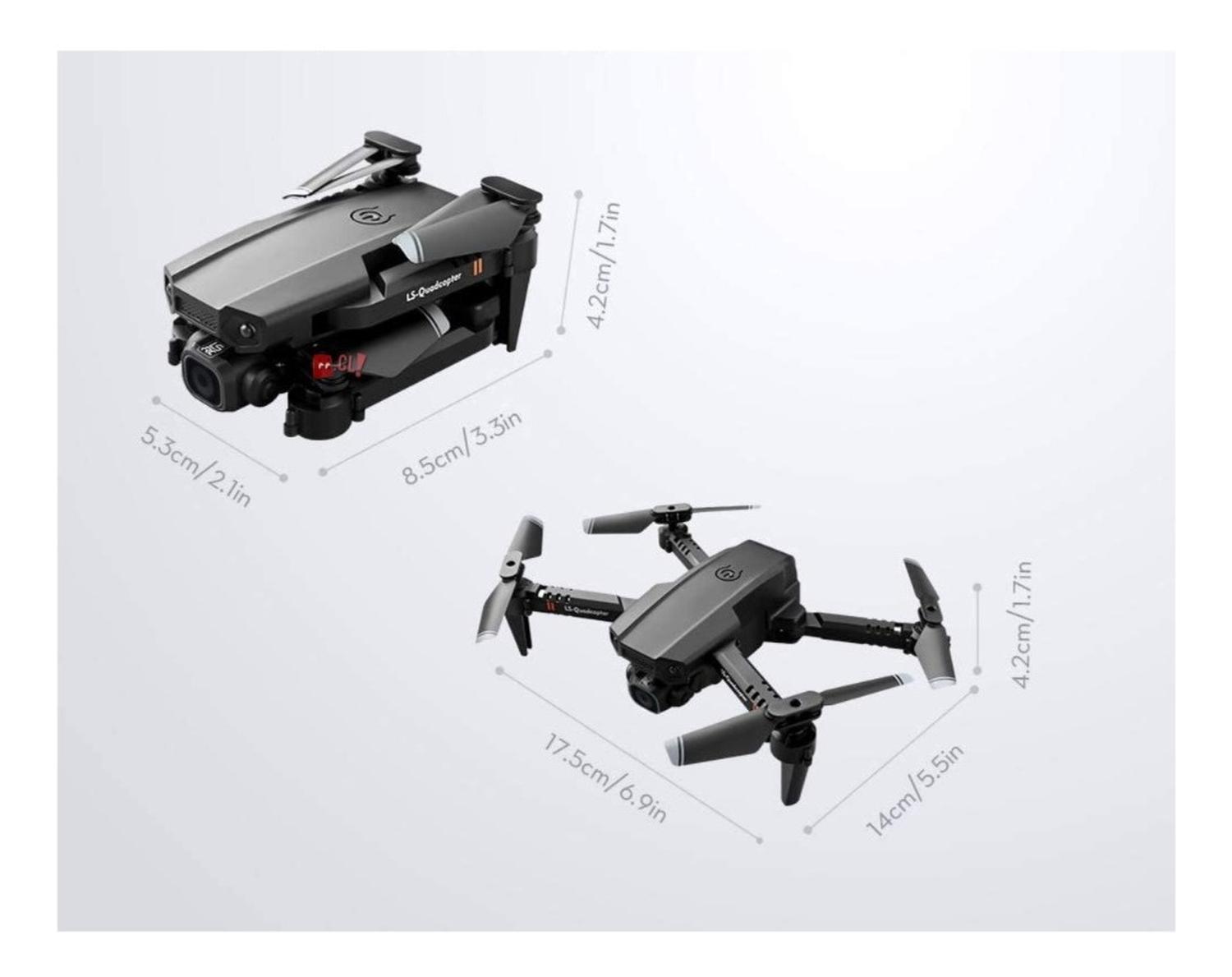DRONE PUNTOSTORE XT 6 QUADCOPTER LS-XT6 DOBLE CÁMARA 4K Y WIFI PS - 3