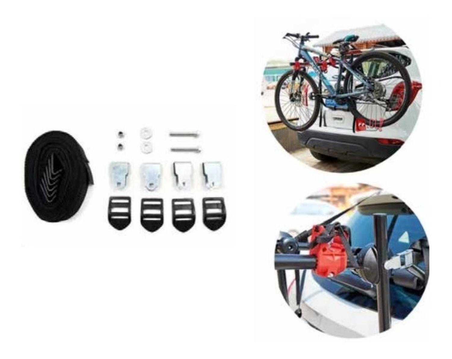 PORTA BICICLETAS PUNTOSTORE AUTOMÓVIL DE 3 SOPORTES INDEPENDIENTES - PS - 3