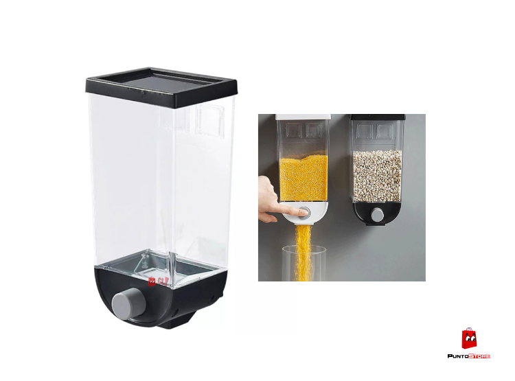 DISPENSADOR DE CEREAL Y SEMILLAS DE PARED - PS - 1