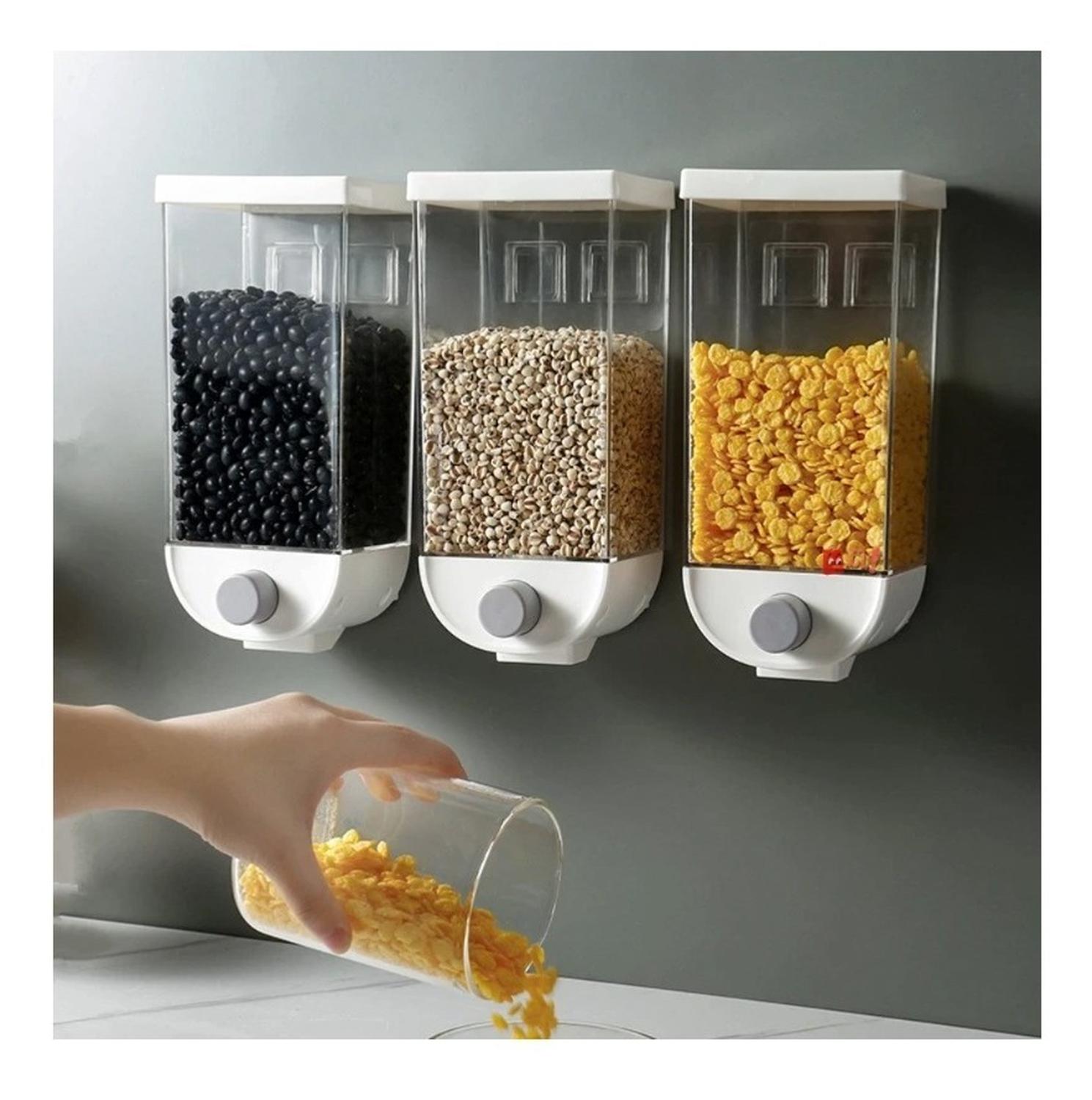 DISPENSADOR DE CEREAL Y SEMILLAS DE PARED - PS - 2