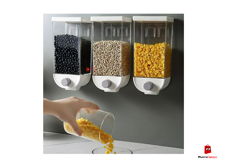 DISPENSADOR DE CEREAL Y SEMILLAS DE PARED - PS - 4