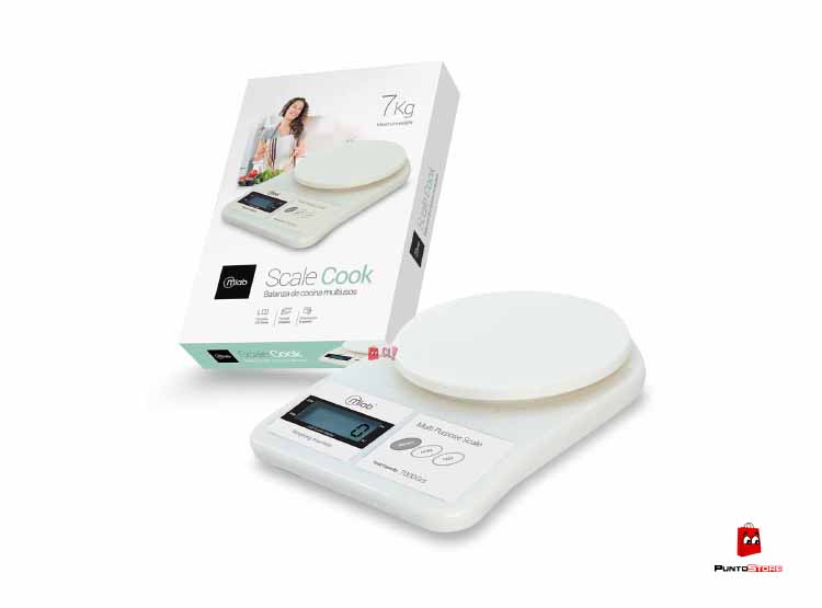 BALANZA PESA DE COCINA SCALECOOK MULTIUSOS 7KG - PS - 2