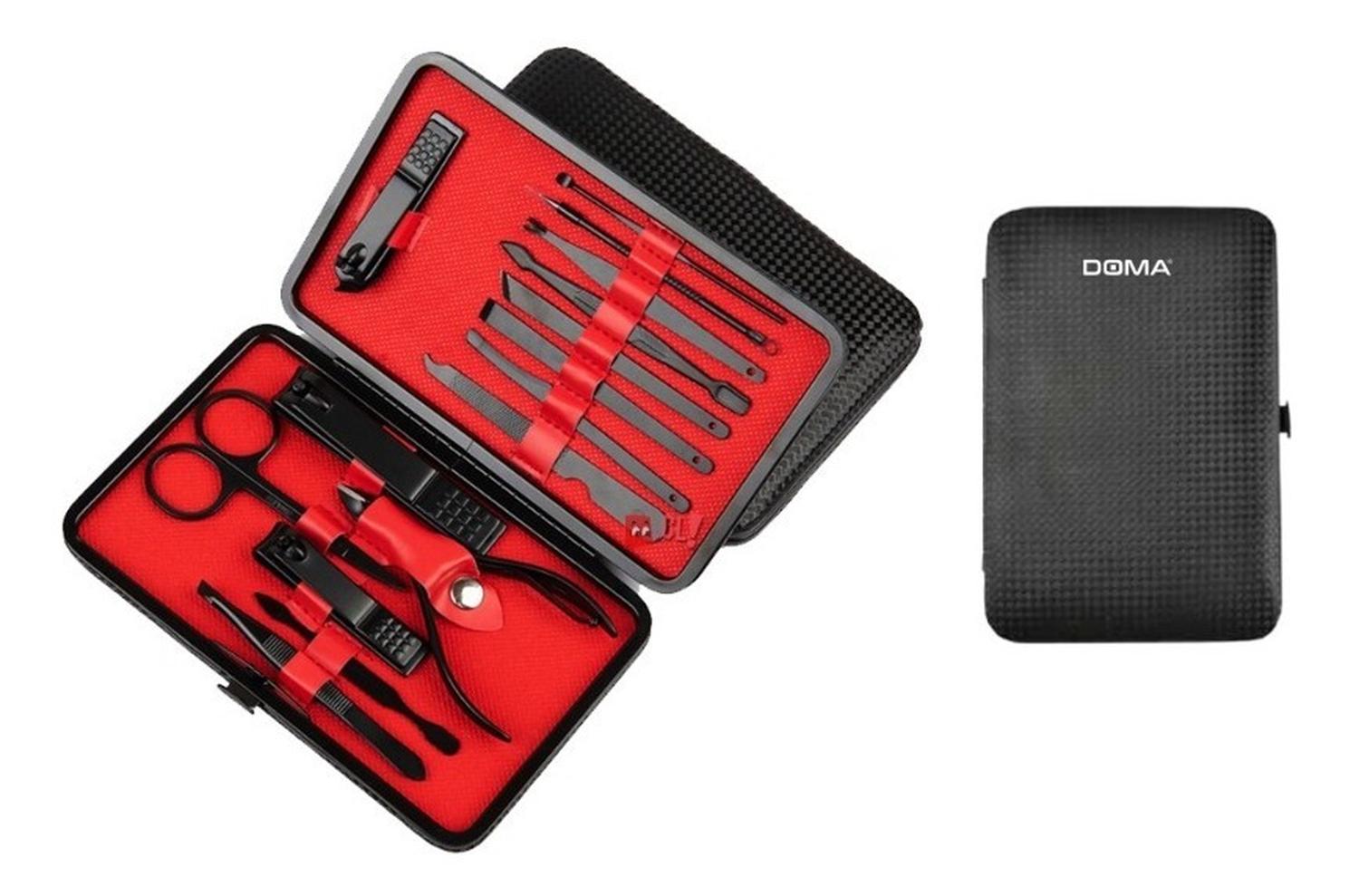 SET MANICURE DOMA Y PEDICURE DE 18 PIEZA CON ESTUCHE PS - 5