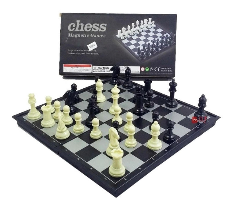AJEDREZ PUNTOSTORE JUEGO MAGNÉTICO 32X32 CM PS - 3