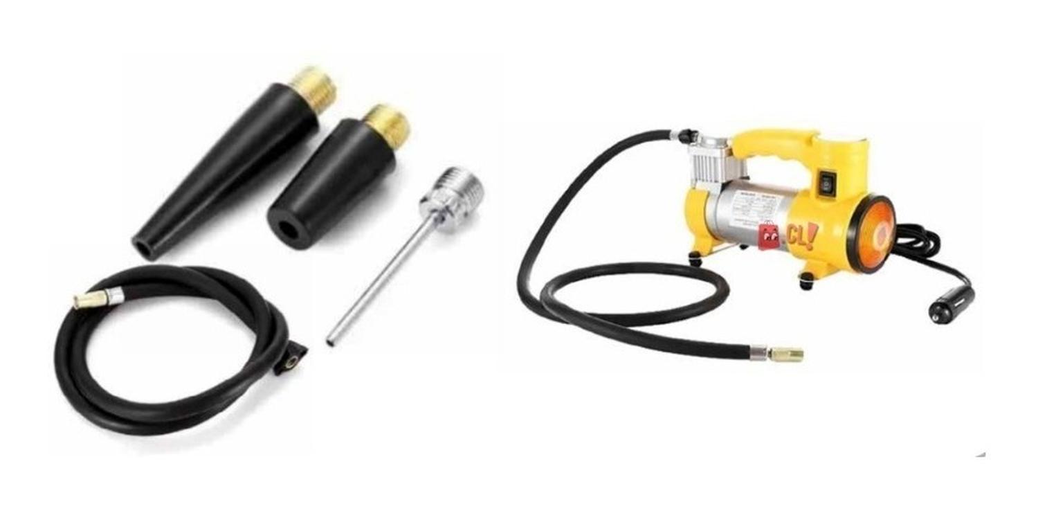 COMPRESOR DE AIRE 150PSI DE AUTOS CON LUZ INTERMITENTE - PS - 2