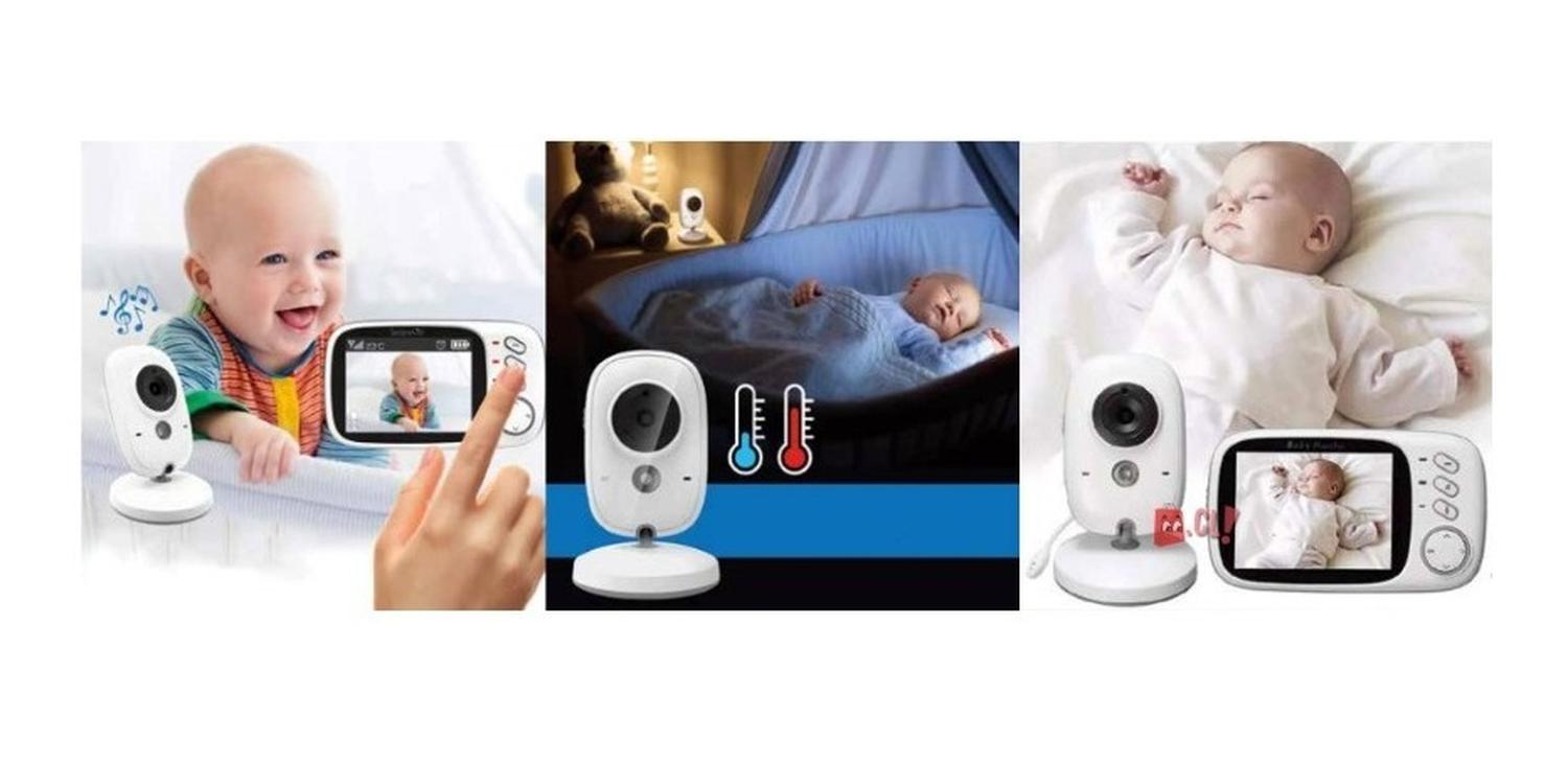 CÁMARA PUNTOSTORE VB603 CON MONITOR PARA BEBES PORTÁTIL IMAGEN Y AUDIO PS - 2