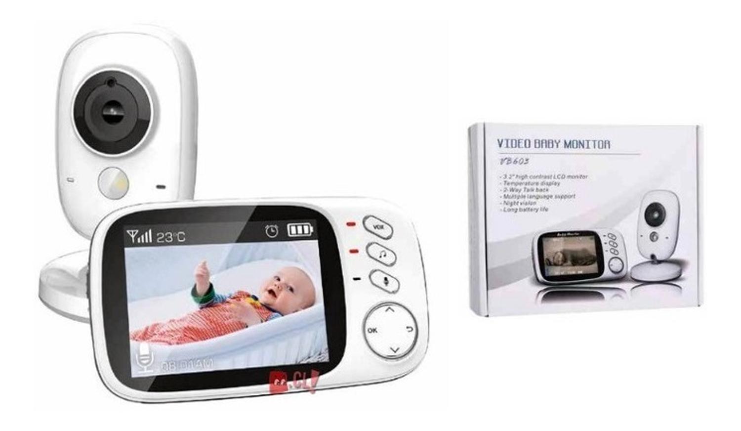 CÁMARA PUNTOSTORE VB603 CON MONITOR PARA BEBES PORTÁTIL IMAGEN Y AUDIO PS - 3