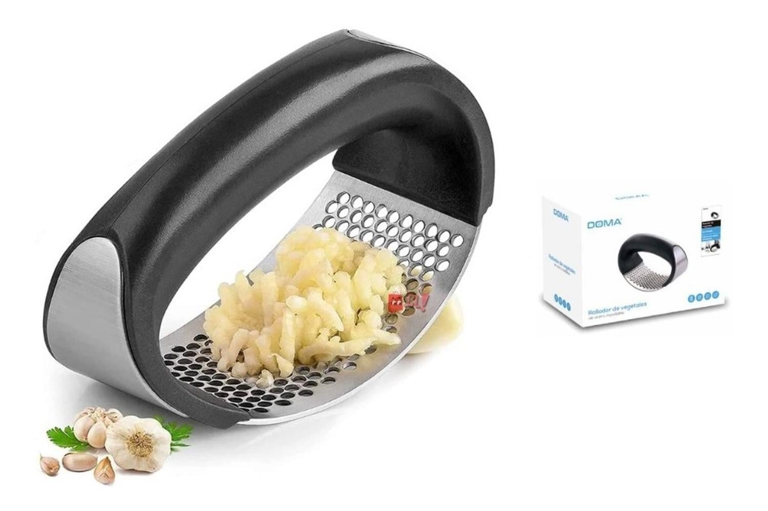 MOLEDOR TRITURADOR DE AJO MANUAL ACERO INOXIDABLE - PS - 4