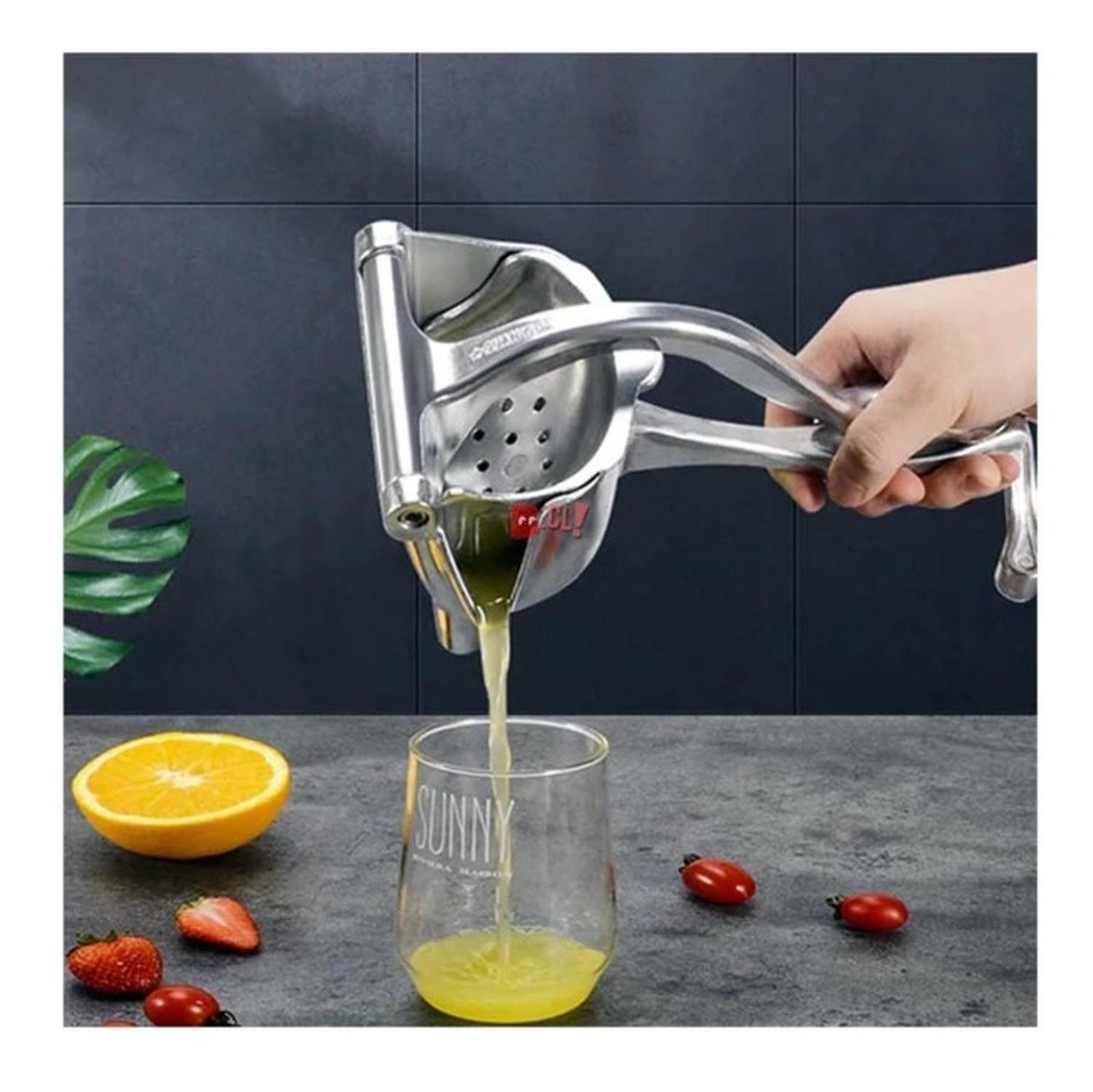 EXPRIMIDOR MANUAL METÁLICO DE FRUTAS PARA JUGOS - PS - 4