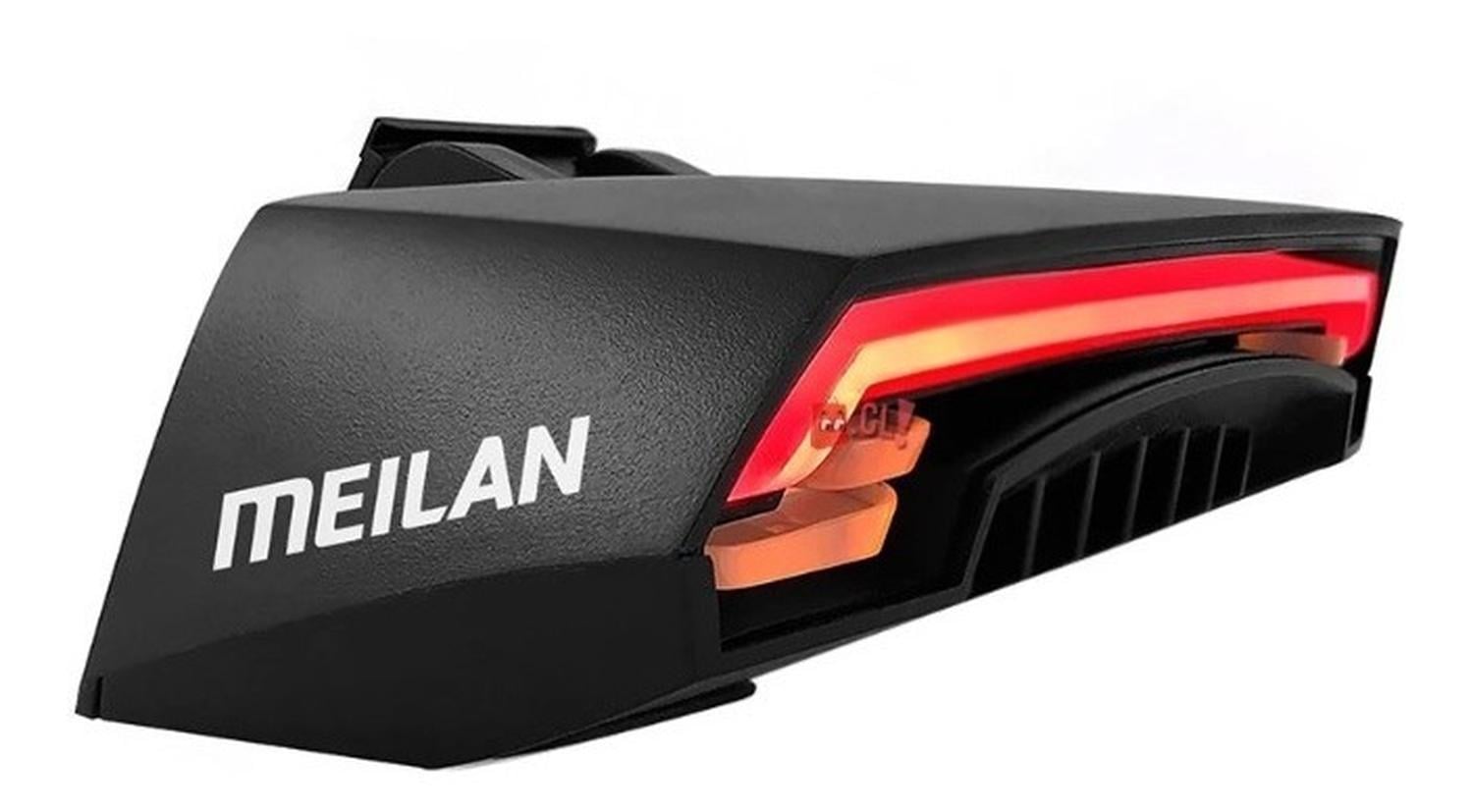 LED CON LASER MEILAN X5 Y SEÑALIZADOR PARA BICICLETAS PS - 2