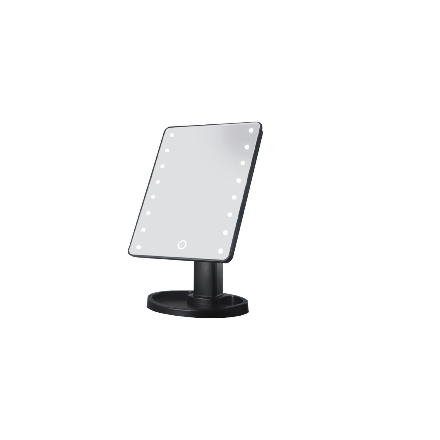 ESPEJO DE MAQUILLAJE TECNOLAB ZOOM 5X CON 16 LED PS - 1
