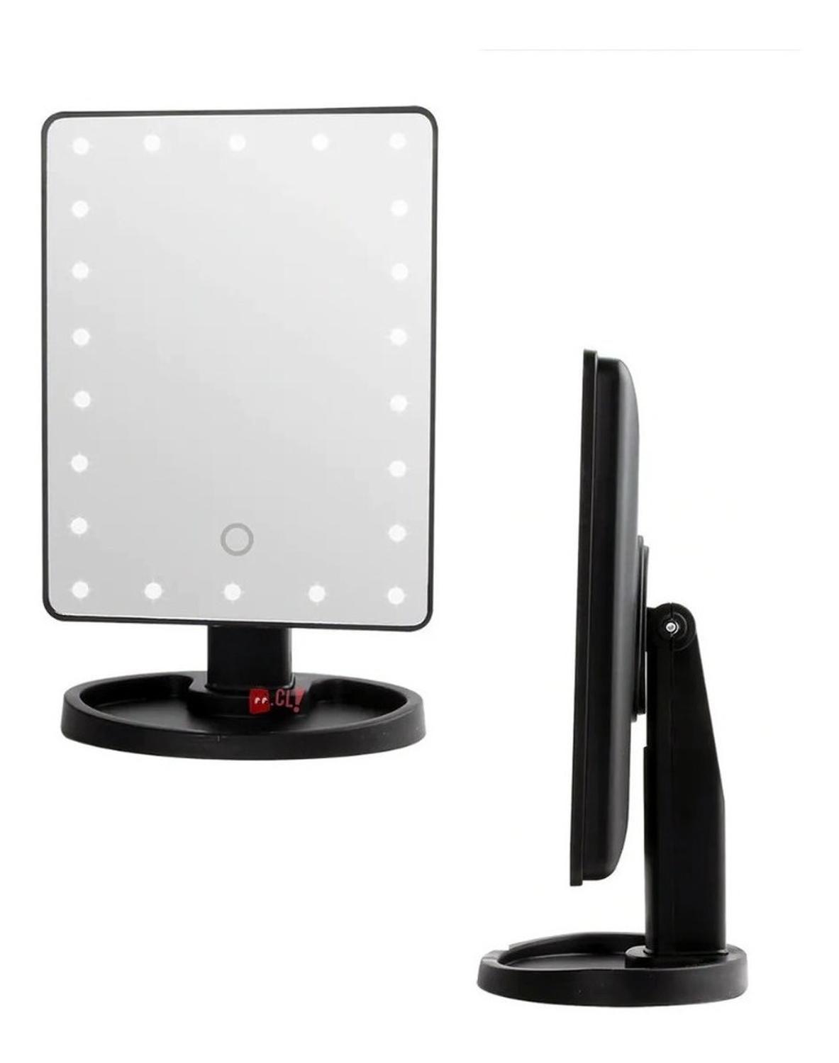 ESPEJO DE MAQUILLAJE TECNOLAB ZOOM 5X CON 16 LED PS - 2