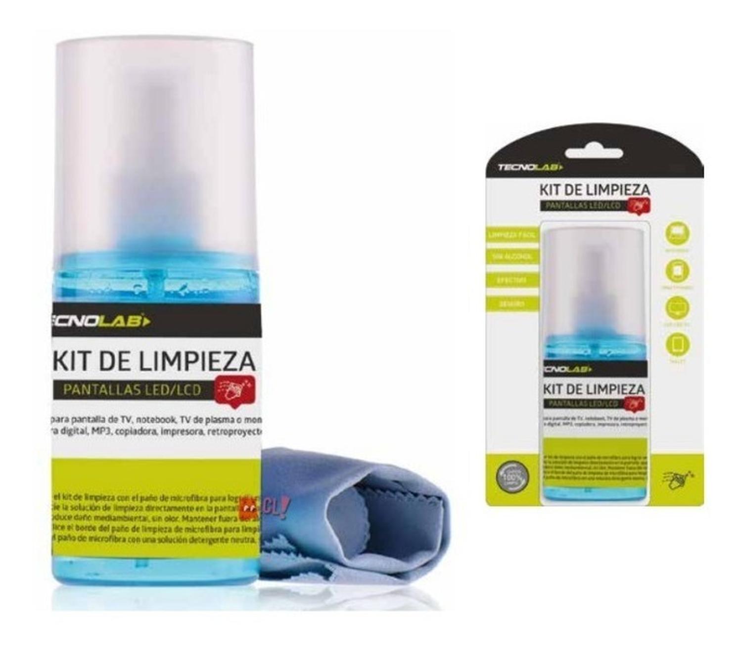 KIT DE LIMPIEZA TECNOLAB PANTALLAS 200ML - PS - 2