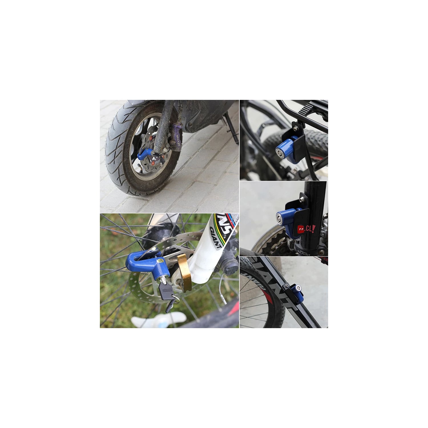 CANDADO FRENO DE DISCO PUNTOSTORE MOTO O BICICLETA - PS - 3