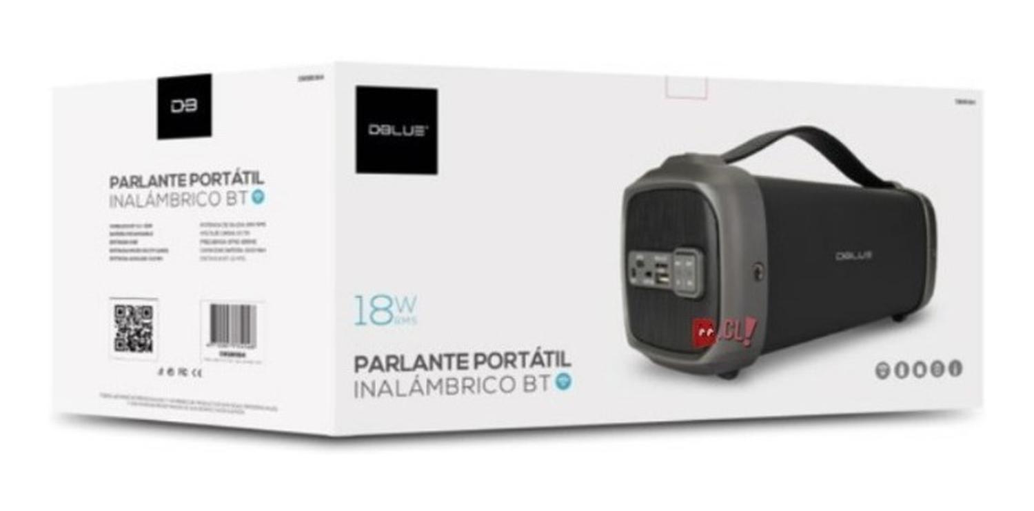 PARLANTE BAZOOKA BLUETOOTH 2.1 + EDR PORTÁTIL 18W - PS - 3