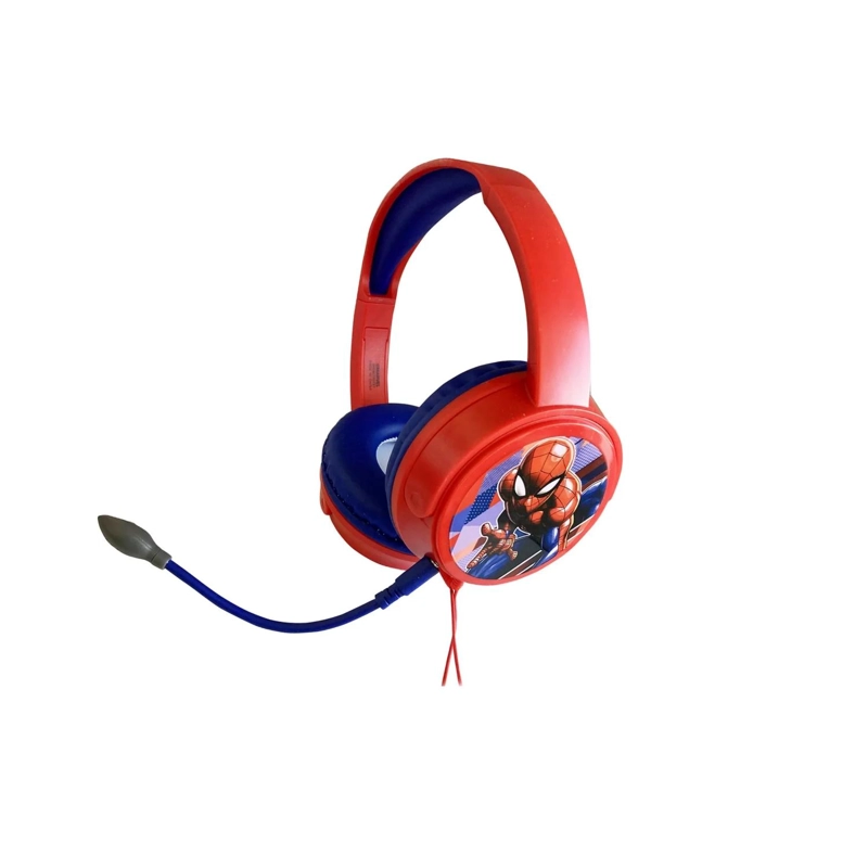 AUDÍFONOS SPIDERMAN MARVEL KIDS PS PC MICRÓFONO - 1