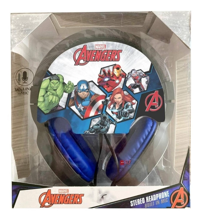 AUDÍFONOS THE AVENGERS MARVEL PS - 4