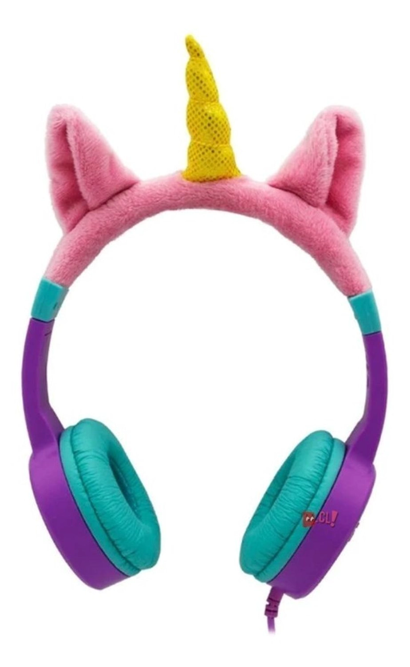 AUDÍFONOS MONSTER AUDIO UNICORNIO PS PÚRPURA - 2