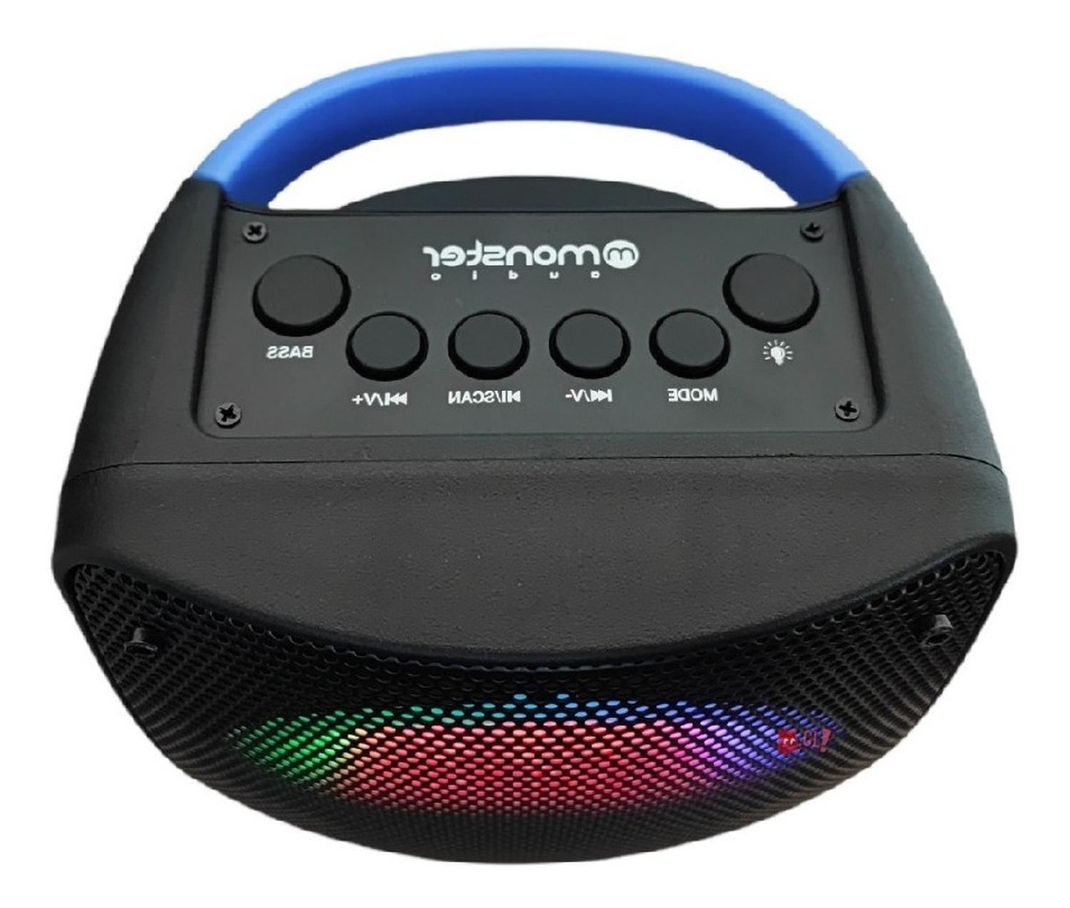 PARLANTE MONSTER BLUETOOTH 4 PULGADAS 839BL 10W - PS - 2