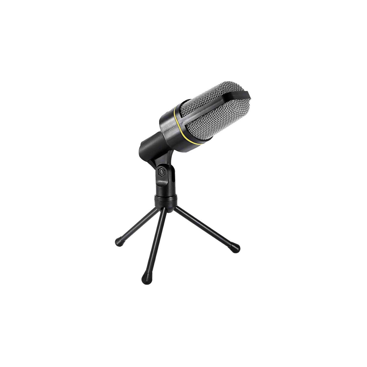 MICRÓFONO AUDIO PRO CONDENSADOR 3.5MM MULTIMEDIA PS - 1