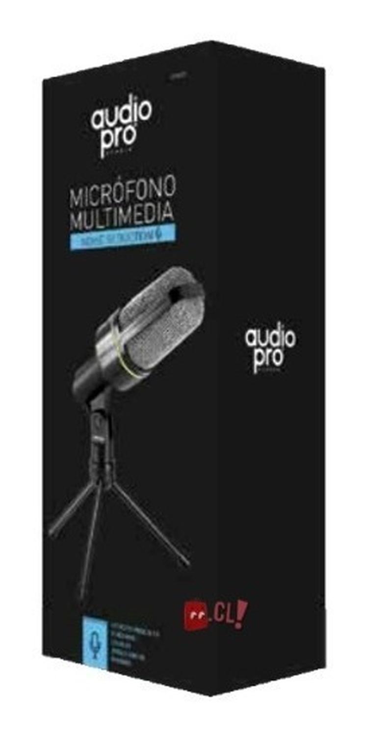 MICRÓFONO AUDIO PRO CONDENSADOR 3.5MM MULTIMEDIA PS - 2