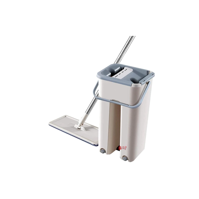 TRAPEADOR PUNTOSTORE MOPA PLANA MICROFIBRA CUBO PS - 2
