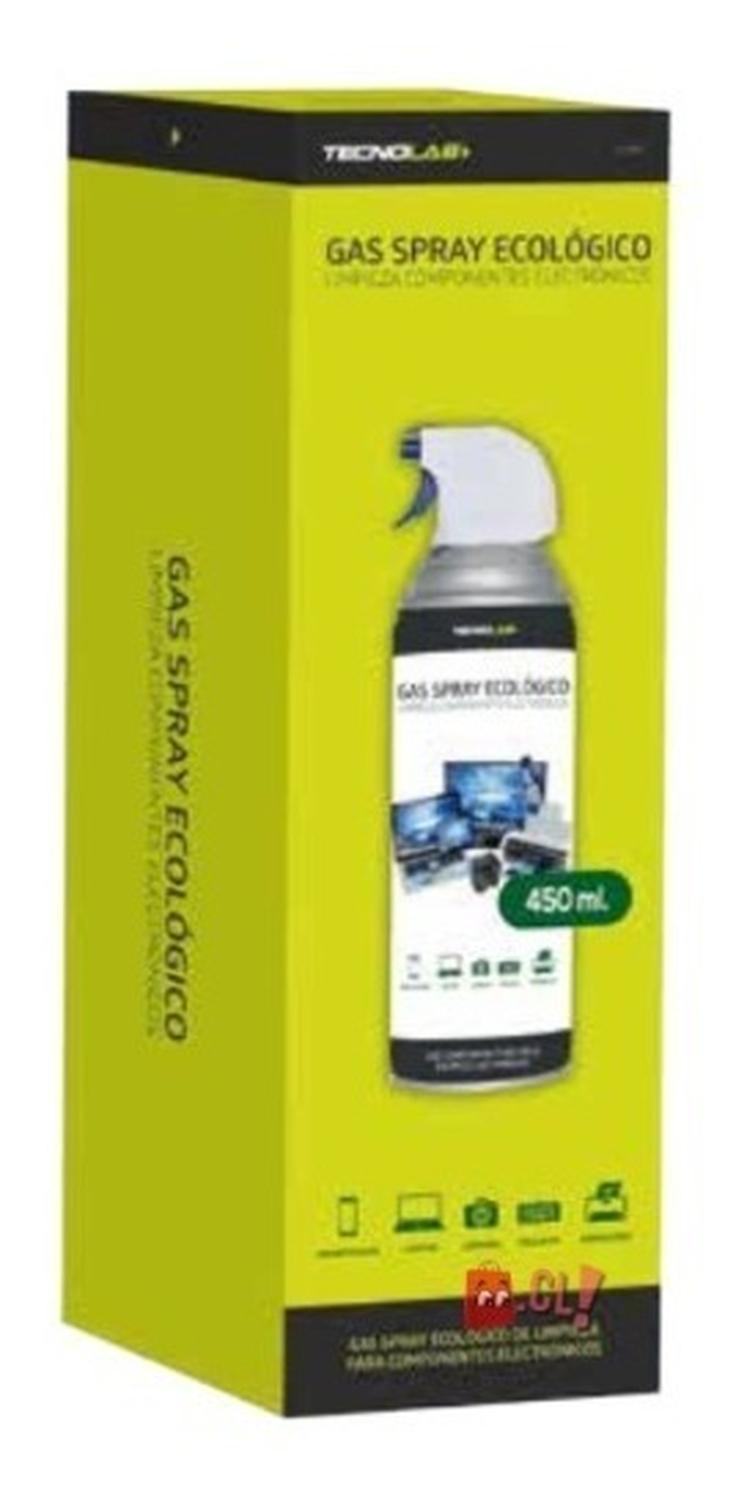 LIMPIADOR TECNOLAB COMPONENTES ELECTRÓNICOS GAS SPRAY ECOLÓGICO - PS - 3