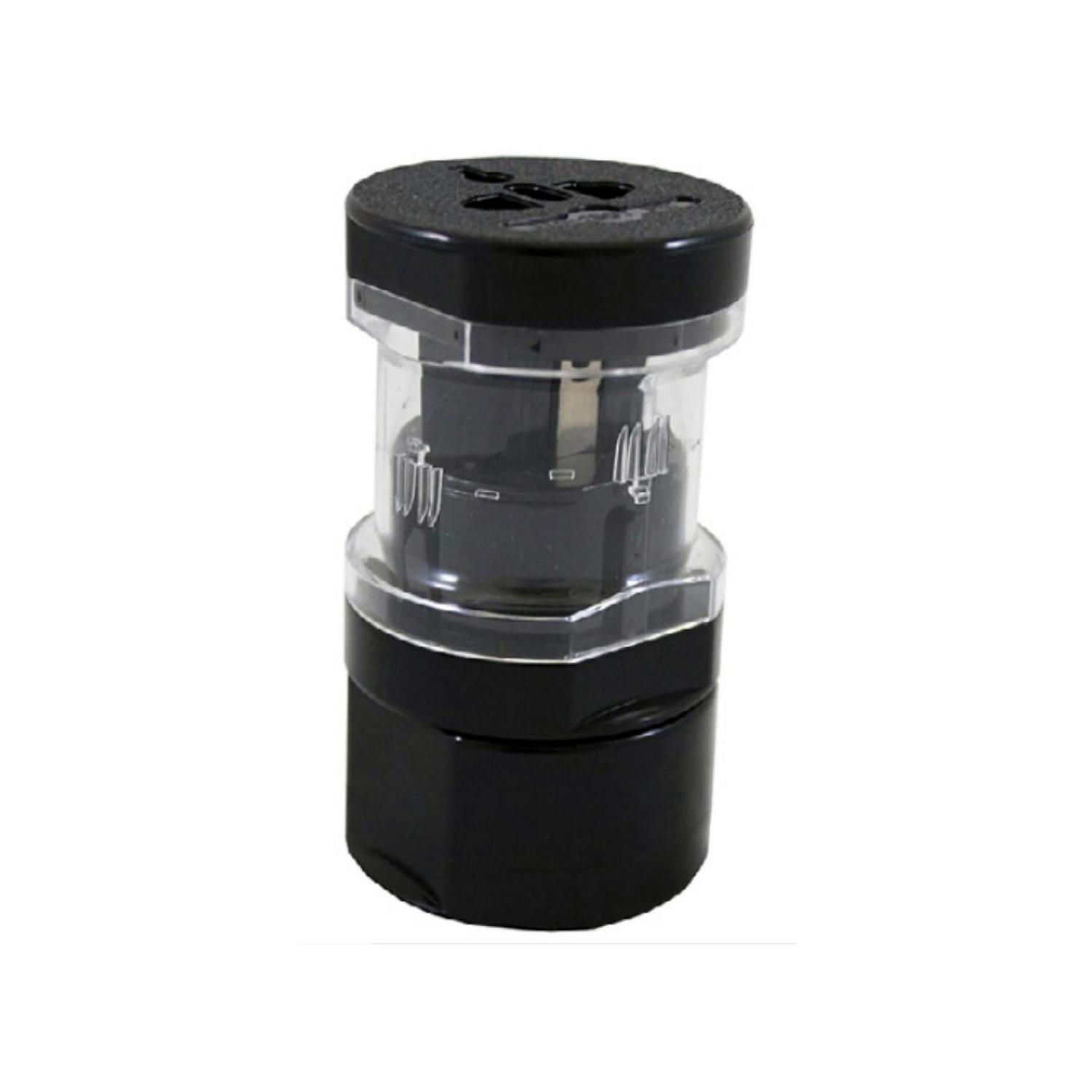 ADAPTADOR PHILCO NEGRO VARIOS ENCHUFES UNIVERSALES MULTINORMA PS - 1