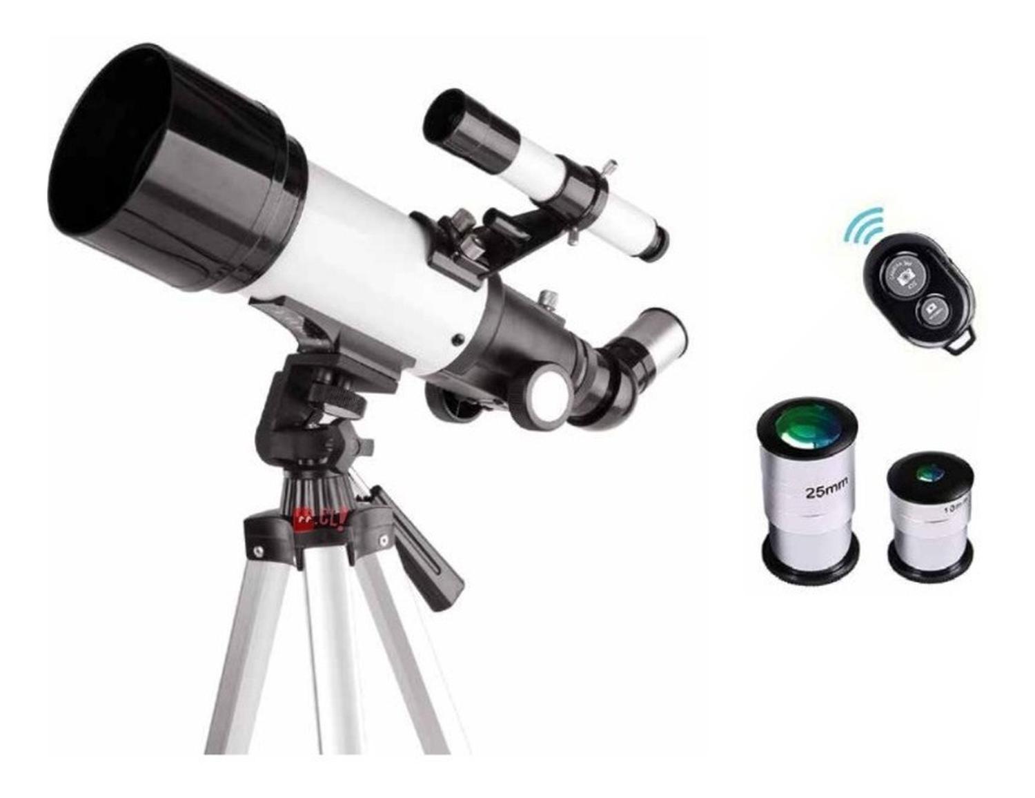 TELESCOPIO PUNTOSTORE 70 MM ASTRONÓMICO LENTE 70MM CON TRÍPODE PS - 3