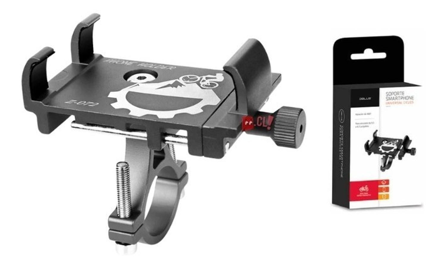 SOPORTE CELULAR DBLUE METÁLICO PARA BICICLETA O MOTO - 2
