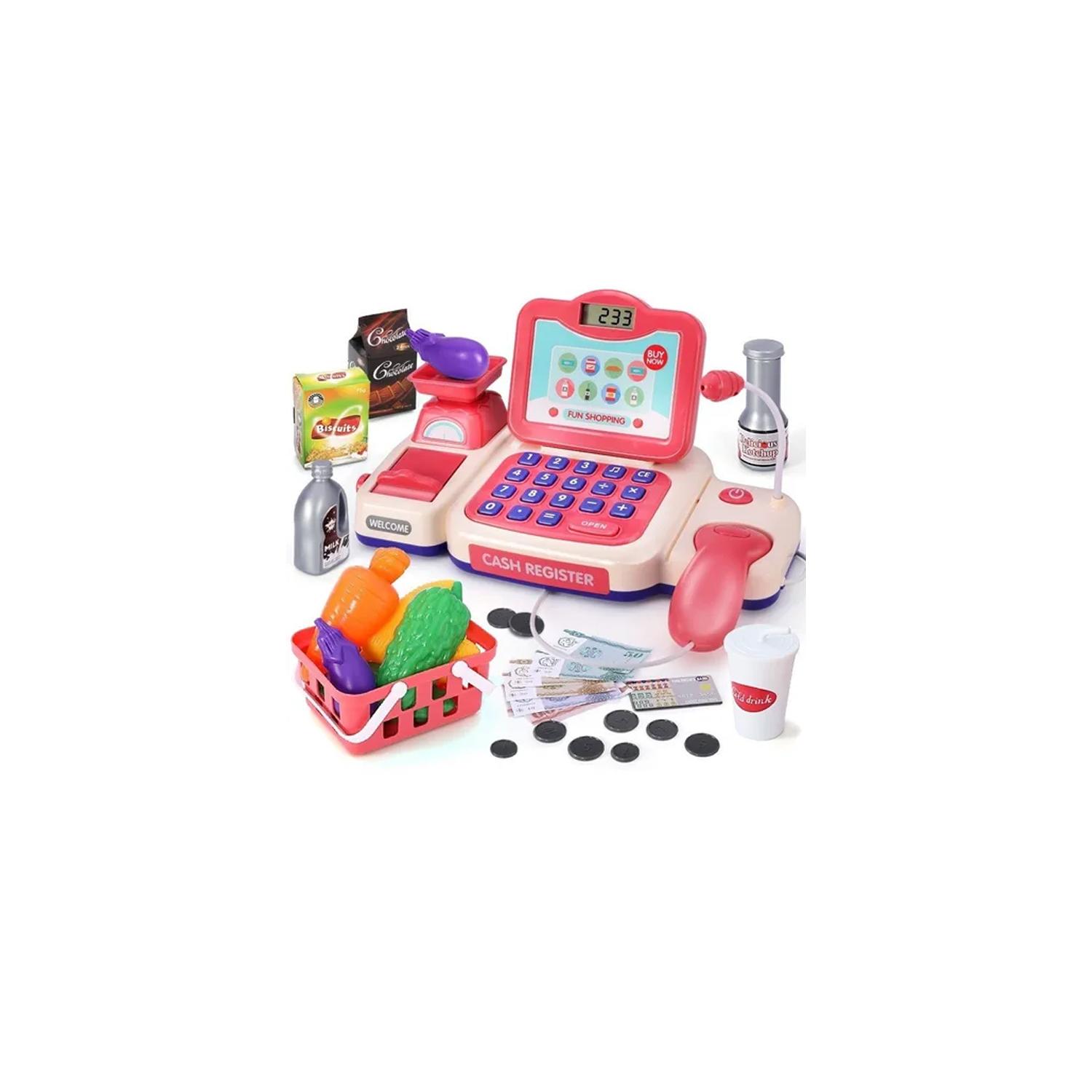 JUGUETE CAJA REGISTRADORA PUNTOSTORE SUPERMERCADO DA PS ROSA - 1
