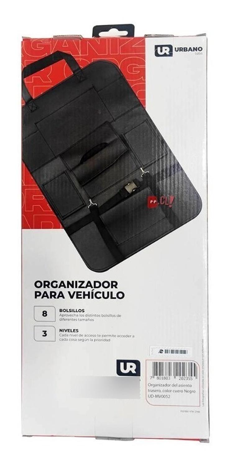 ORGANIZADOR URBANO RESPALDO ASIENTO TRASERO PARA AUTO - PS - 3