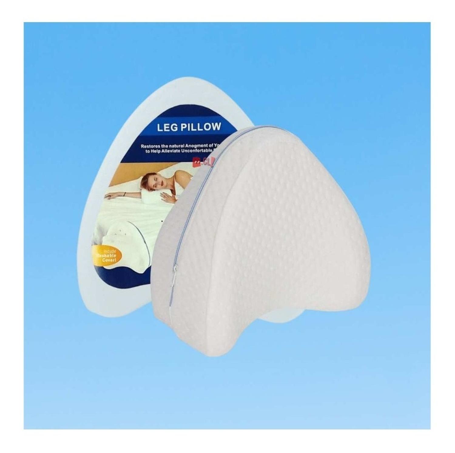 ALMOHADA PUNTOSTORE PIERNAS ESPUMA MEMORIA BLANCO - 4