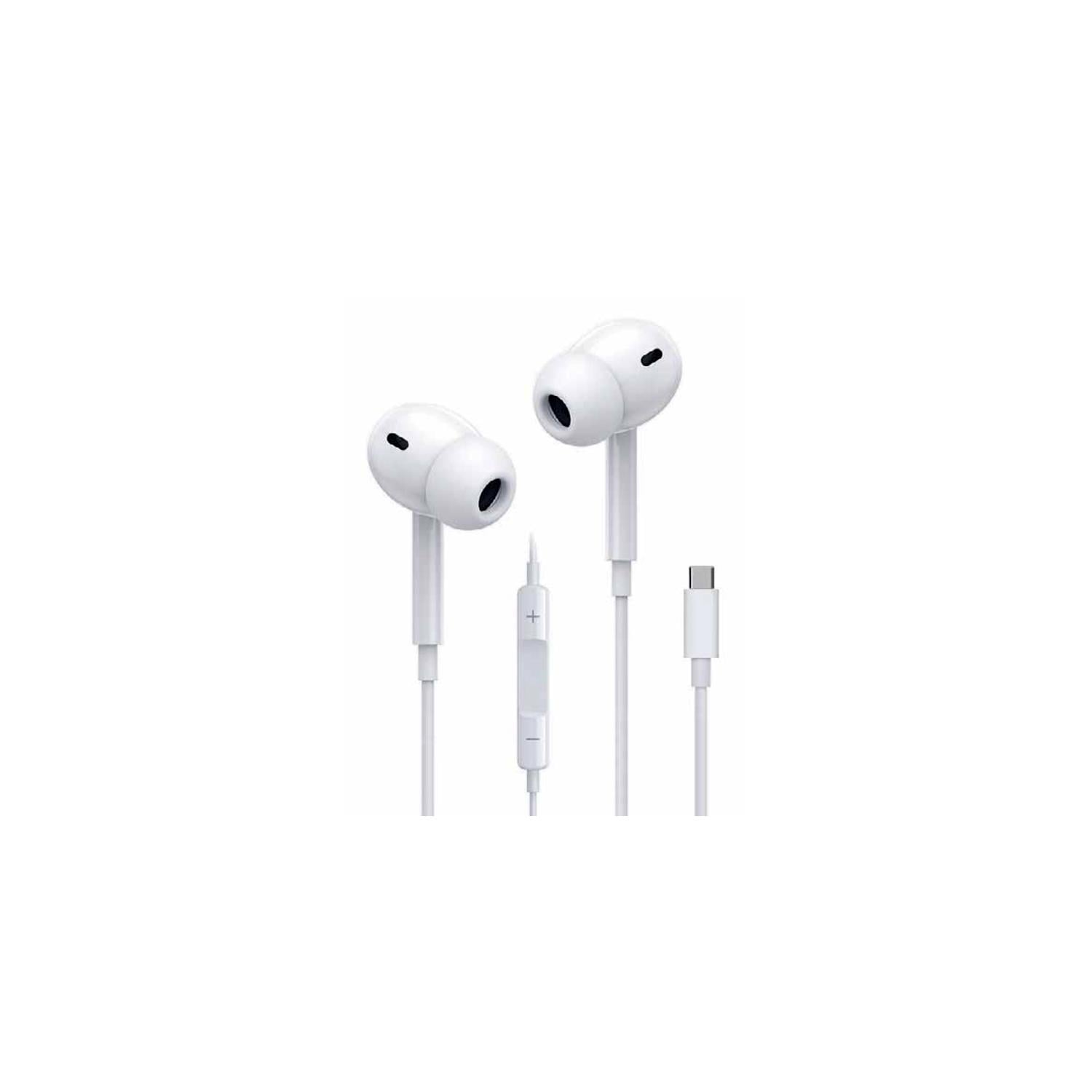 AUDÍFONOS TECNOLAB IN EAR CONECTOR TIPO C PS BLANCO - 1