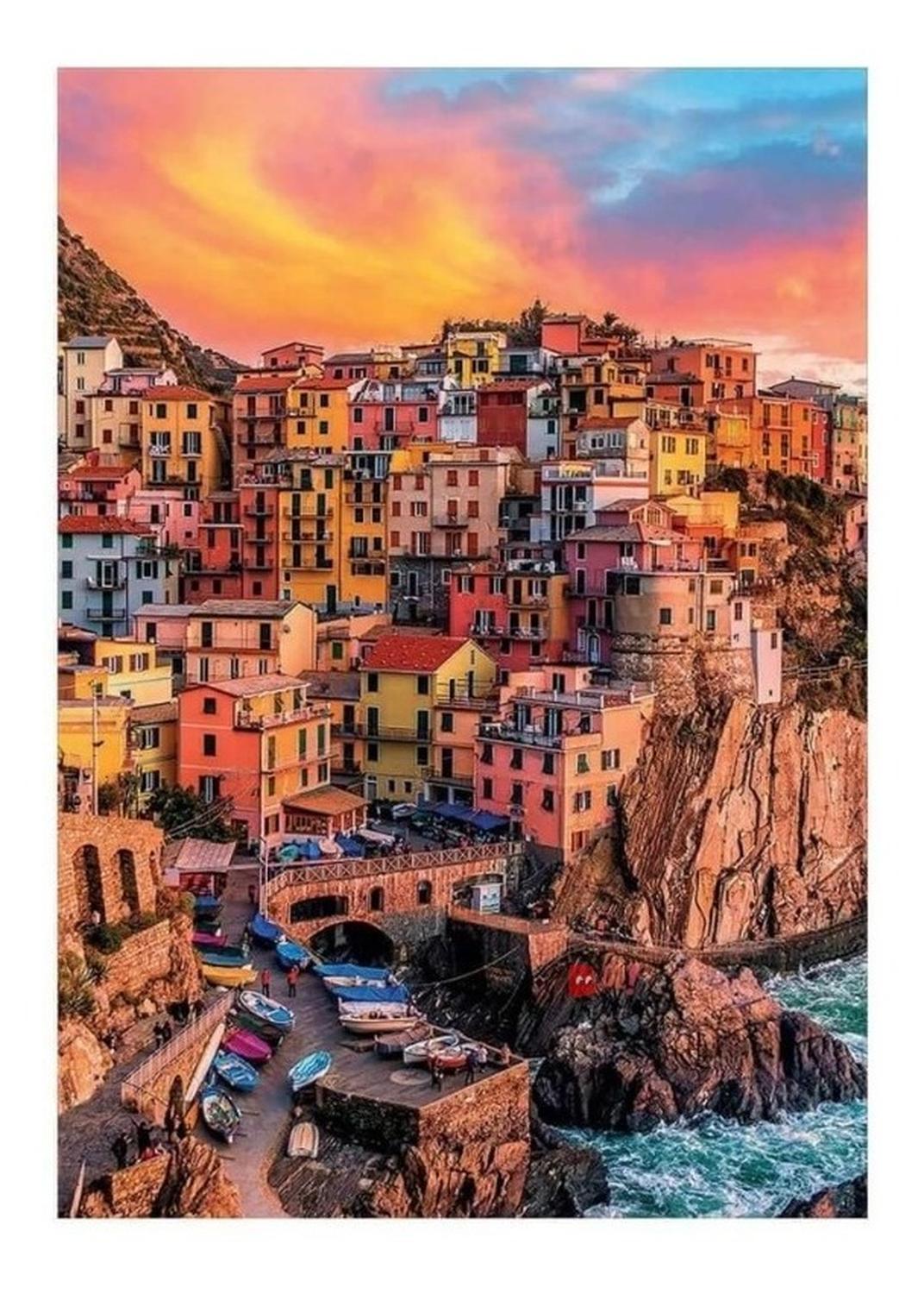 PUZZLE EDUCA BORRAS AZUL SENIOR MANAROLA 300 PIEZAS TAMAÑO 48X68 CM - PS - 2