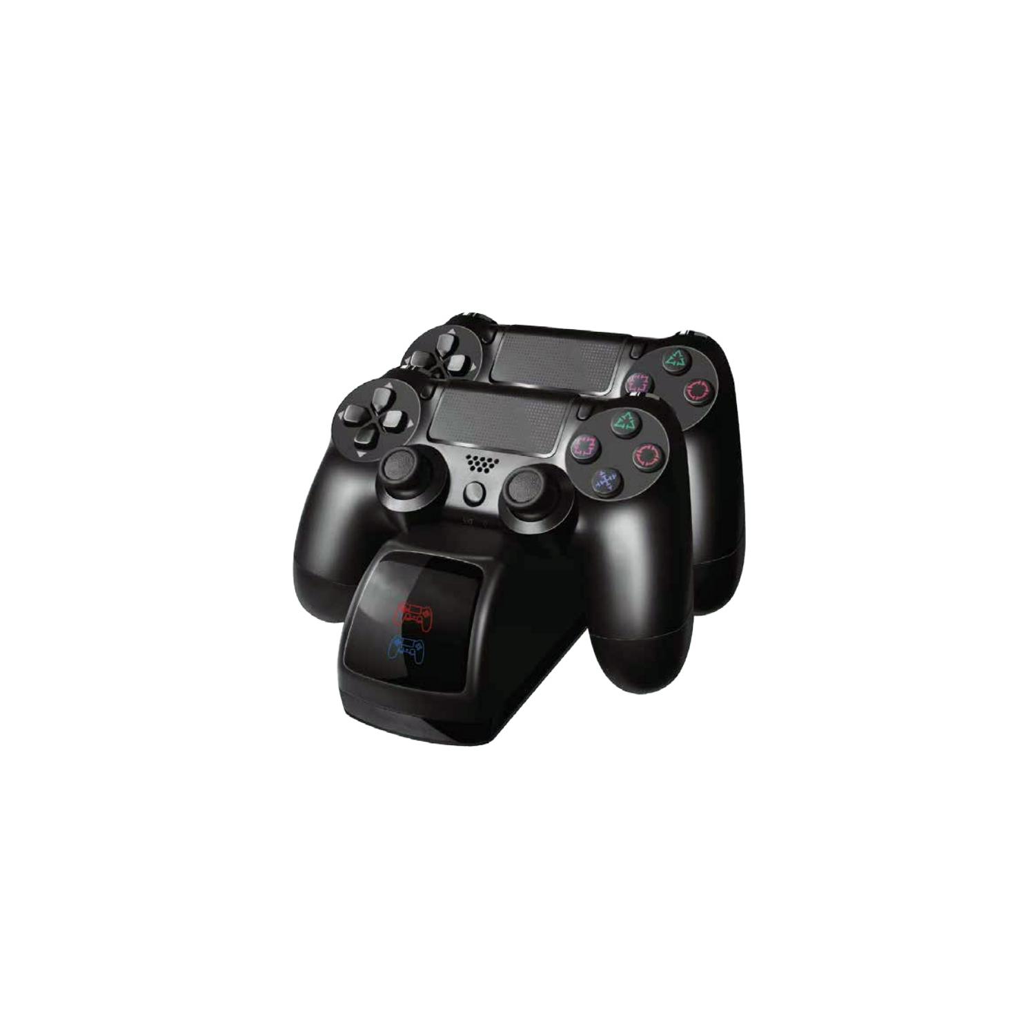 BASE DBLUE DOCK DE CARGA DOBLE JOYSTICK PS4 PS - 1