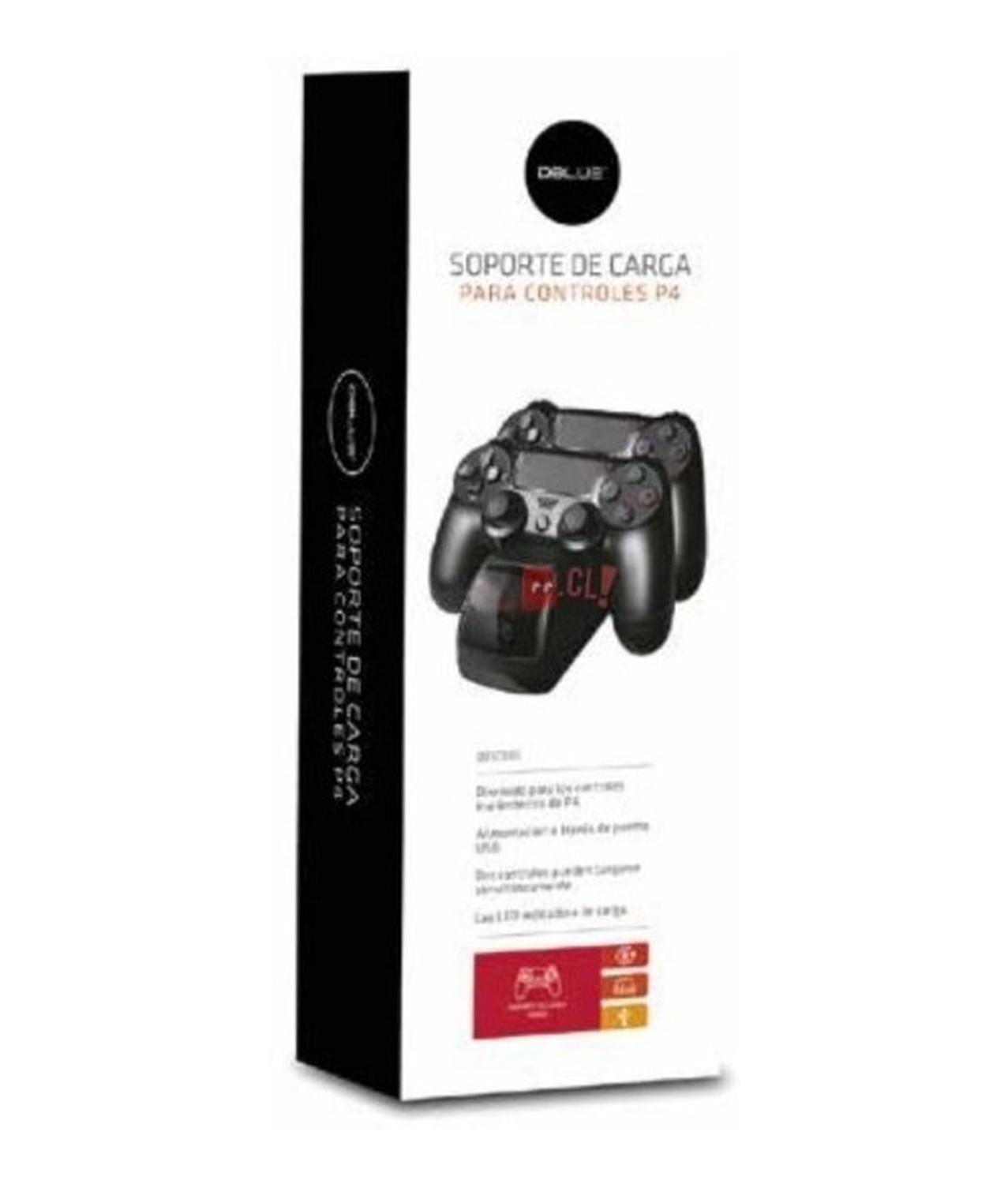 BASE DBLUE DOCK DE CARGA DOBLE JOYSTICK PS4 PS - 3