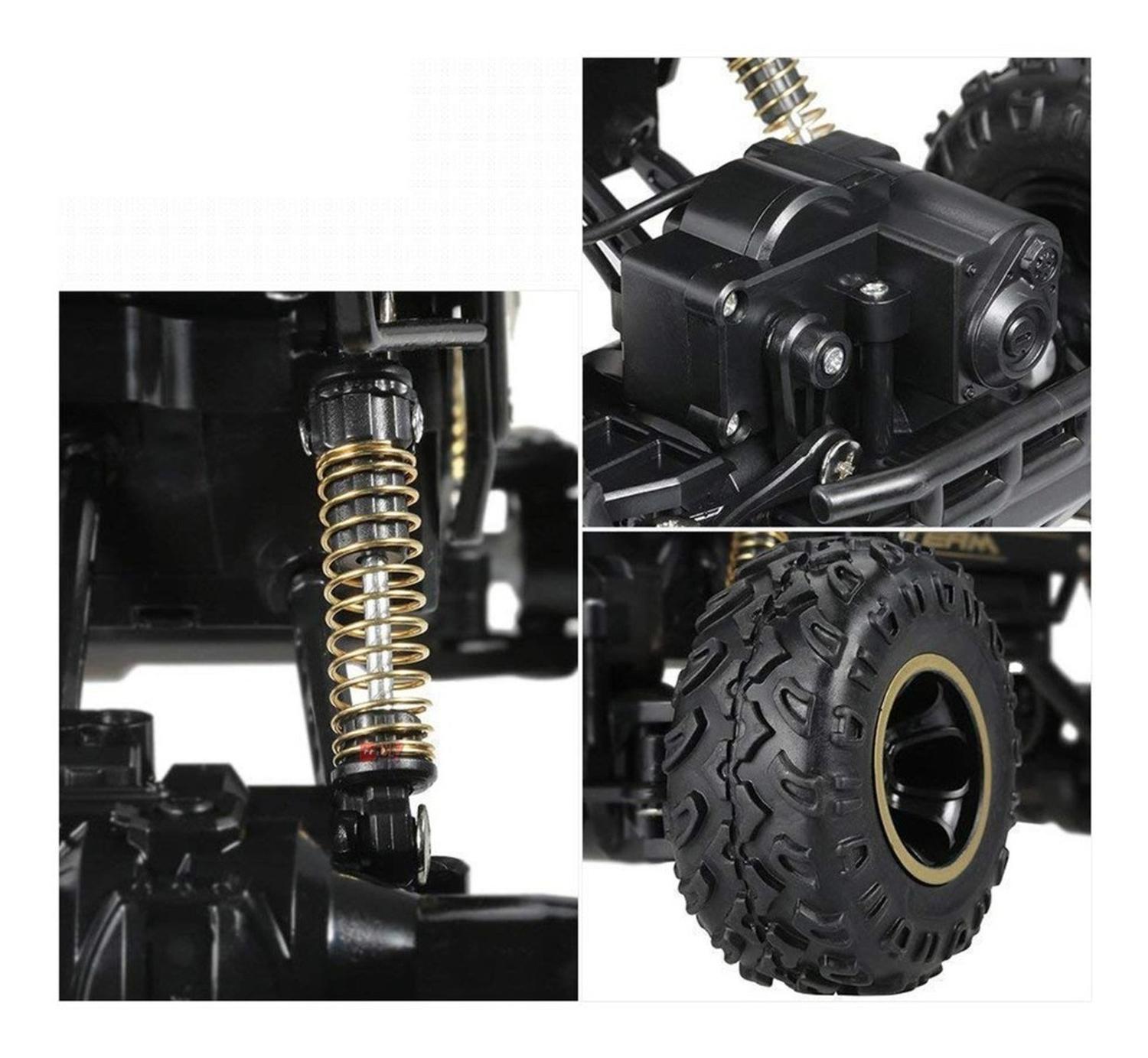 JEEP A CONTROL REMOTO PUNTOSTORE GRIS TODO TERRENO RECARGABLE - PS - 2