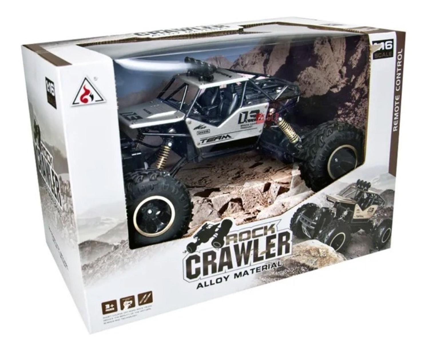 JEEP A CONTROL REMOTO PUNTOSTORE GRIS TODO TERRENO RECARGABLE - PS - 4