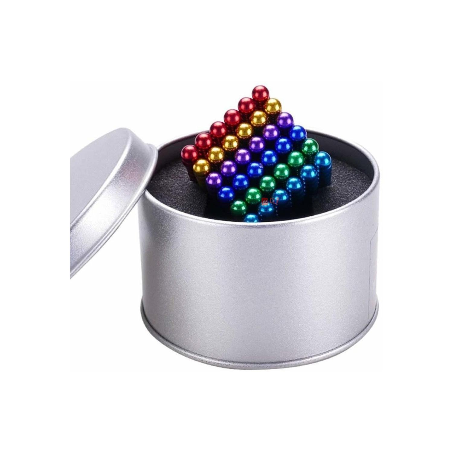 CUBO DIDÁCTICO PUNTOSTORE MAGNETICO DE 216 BOLITAS 3MM MULTICOLORPS - 2