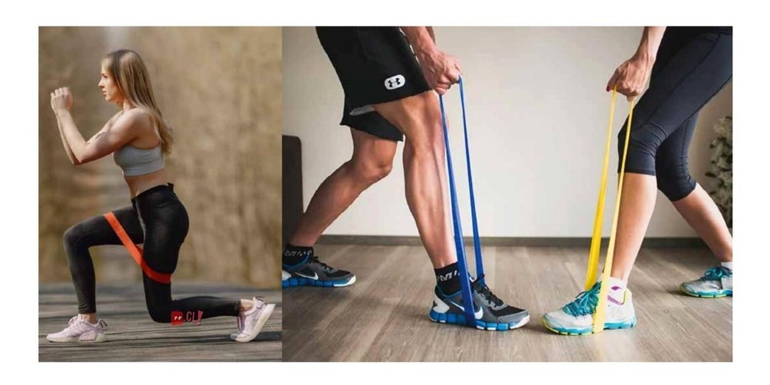 PACK PUNTOSTORE 5 BANDAS ELÁSTICAS CON BOLSITO PARA ENTRENAMIENTO - PS - 2