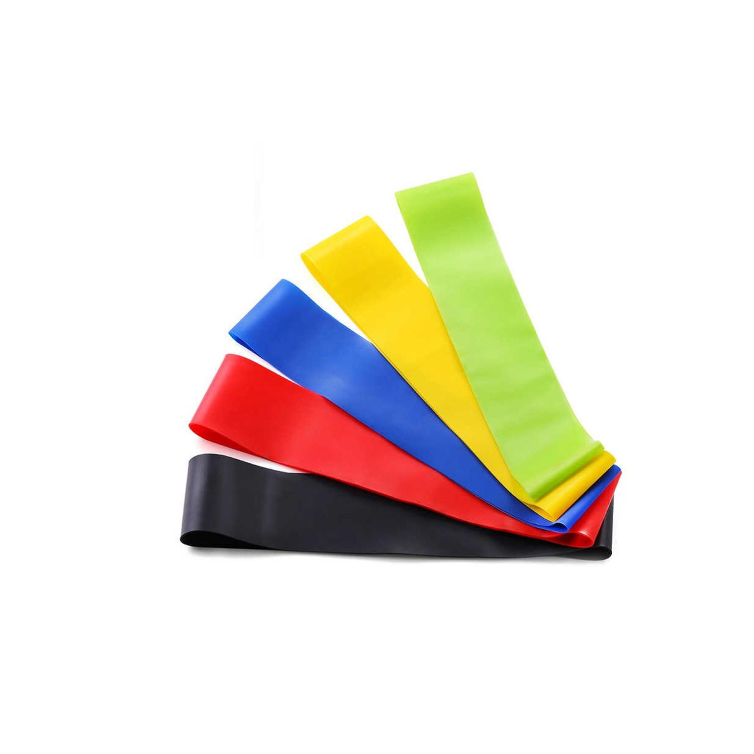 PACK PUNTOSTORE 5 BANDAS ELÁSTICAS MULTICOLORES PARA ENTRENAMIENTO - PS - 1