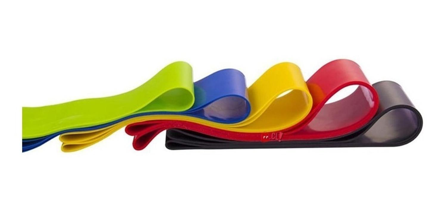 PACK PUNTOSTORE 5 BANDAS ELÁSTICAS MULTICOLORES PARA ENTRENAMIENTO - PS - 3