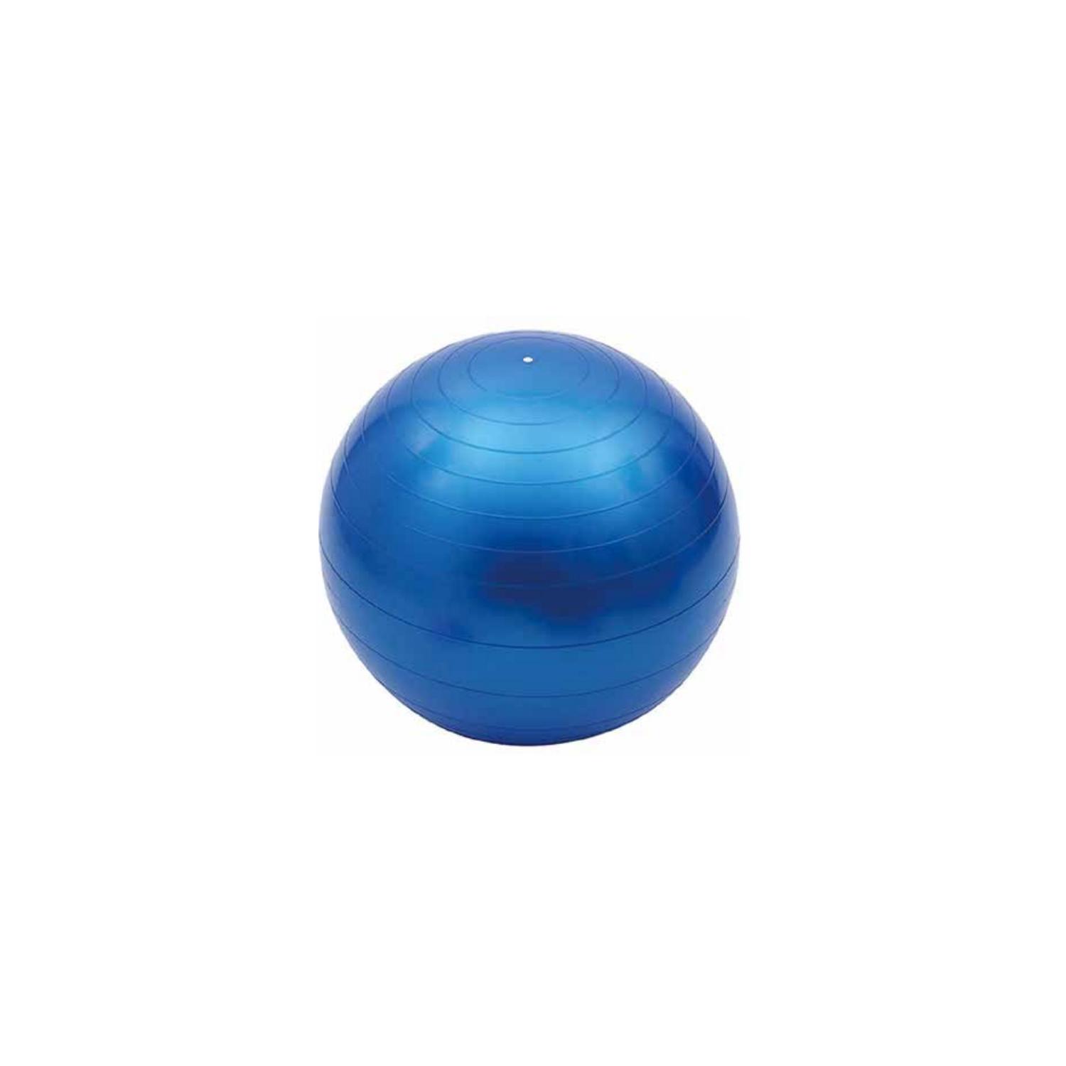 PELOTA BALÓN YOGA O PILATES PUNTOSTORE CON INFLADOR AZUL PS - 1