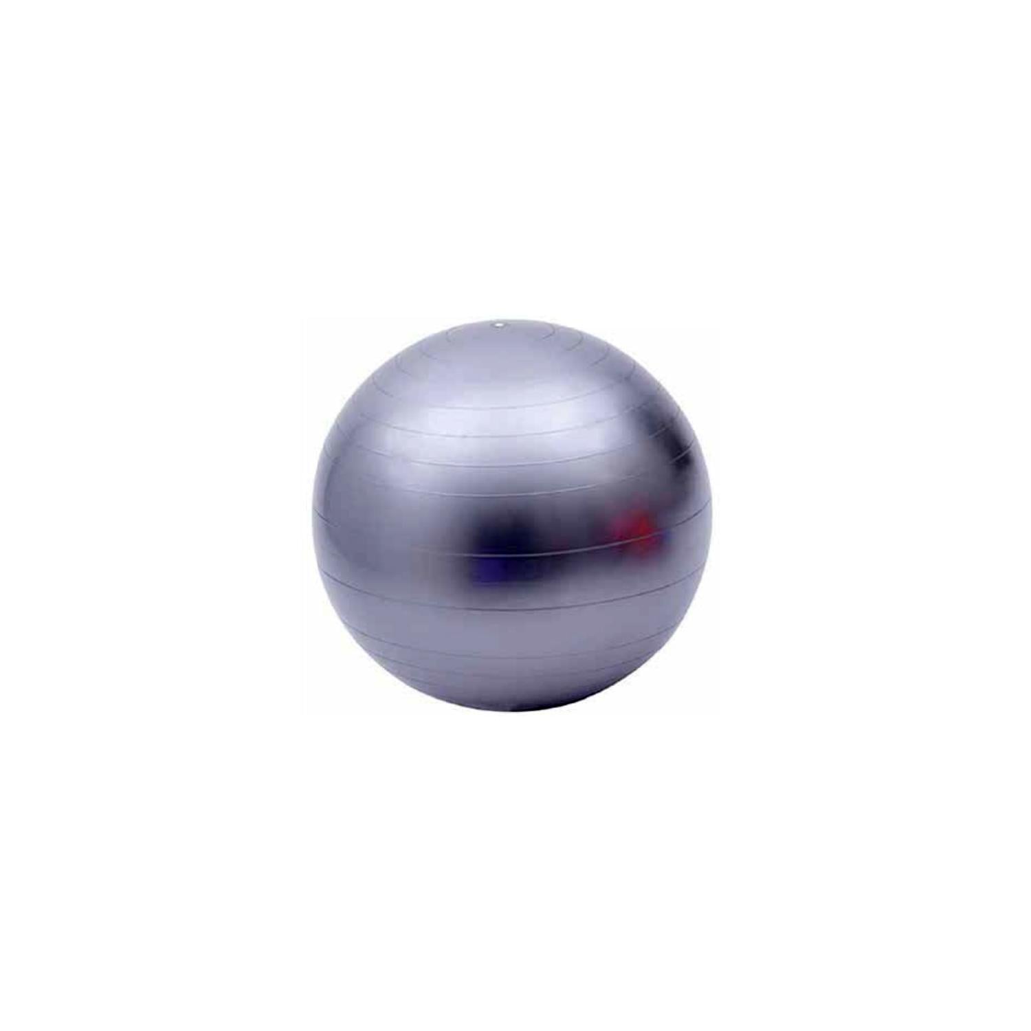 PELOTA BALÓN YOGA O PILATES PUNTOSTORE CON INFLADOR GRIS PS - 1