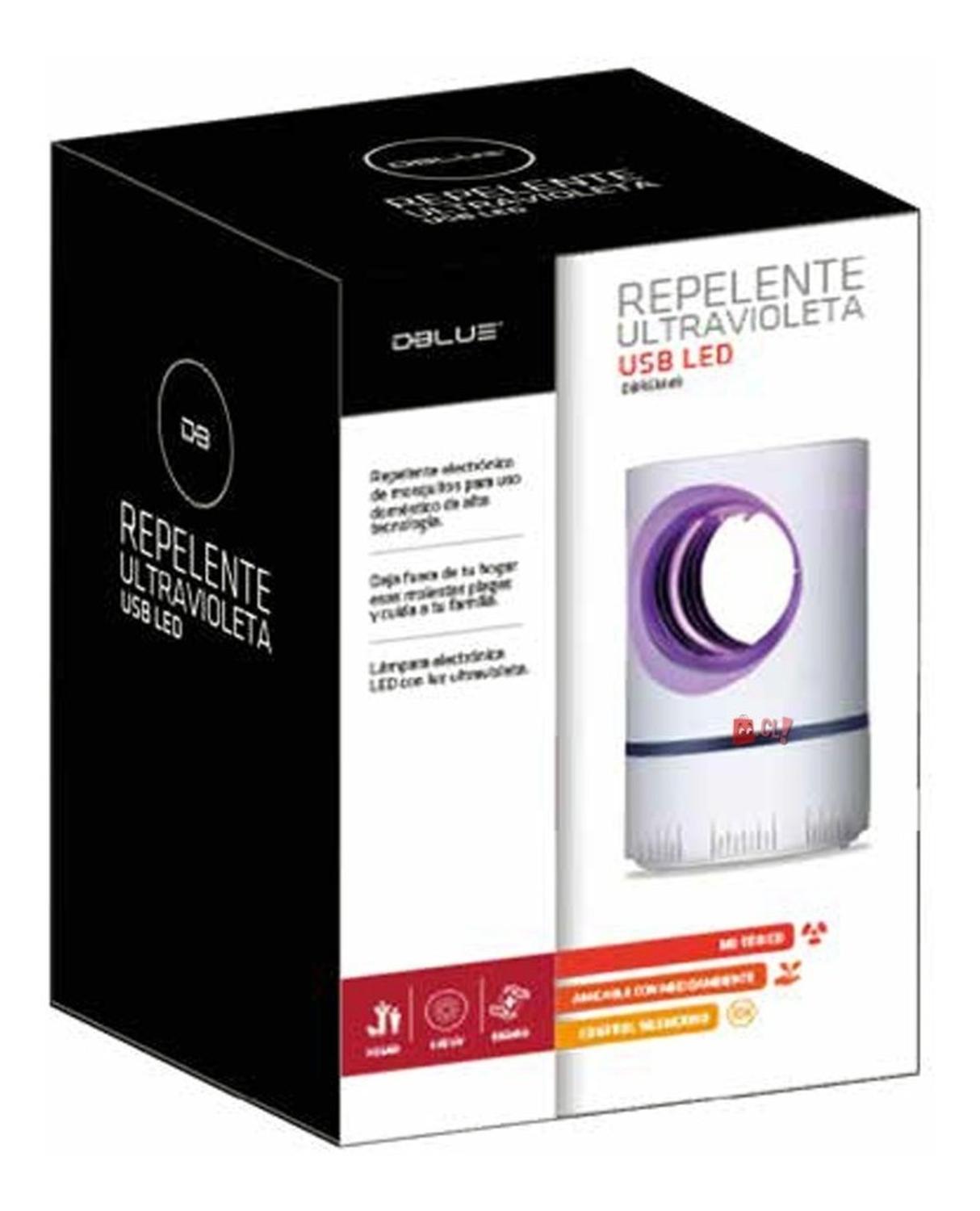 LÁMPARA DBLUE UV MATA MOSQUITOS CON CONEXIÓN USB PS - 3