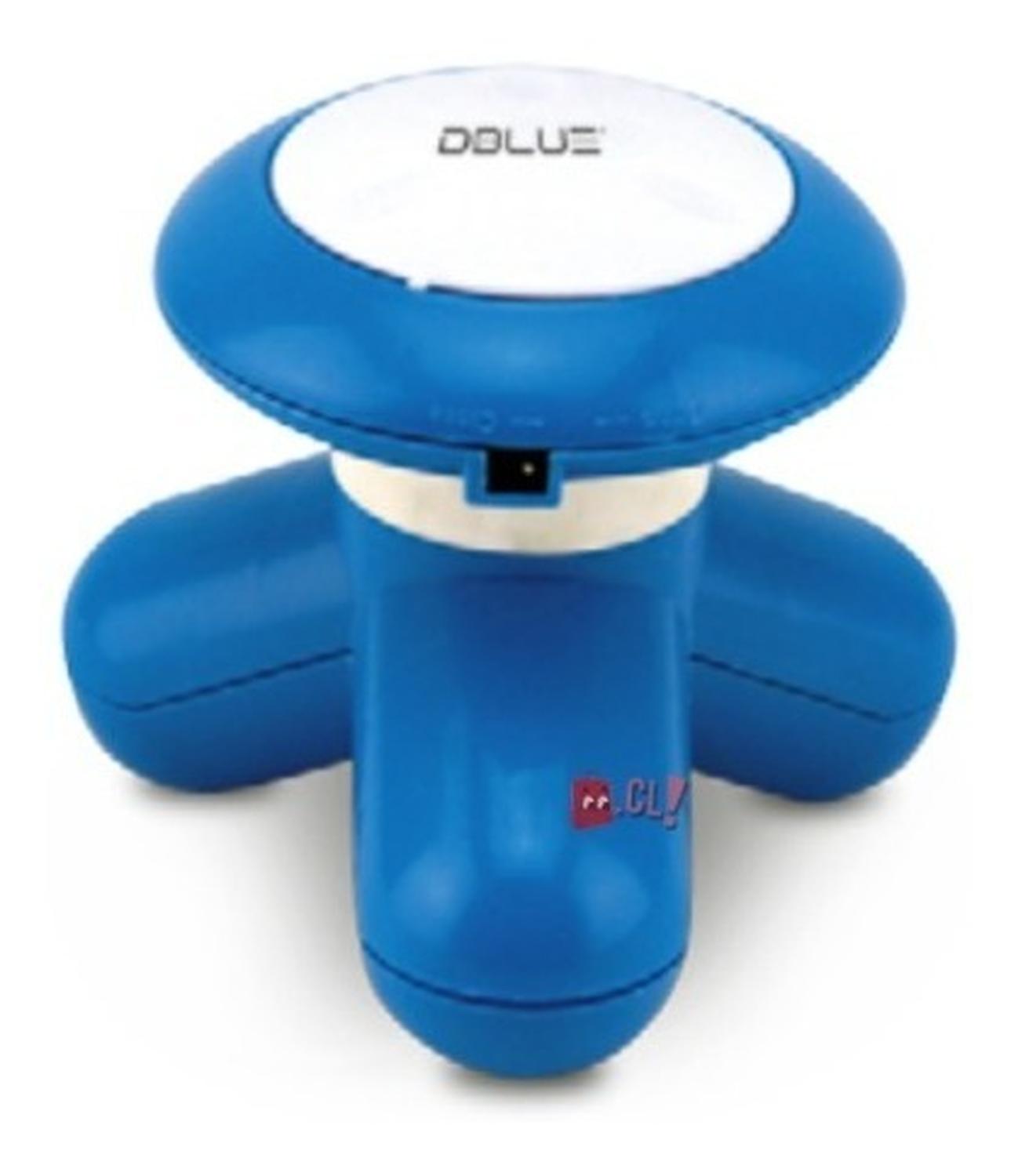 MASAJEADOR DBLUE PORTÁTIL A PILAS O CONEXIÓN USB AZUL PS - 2