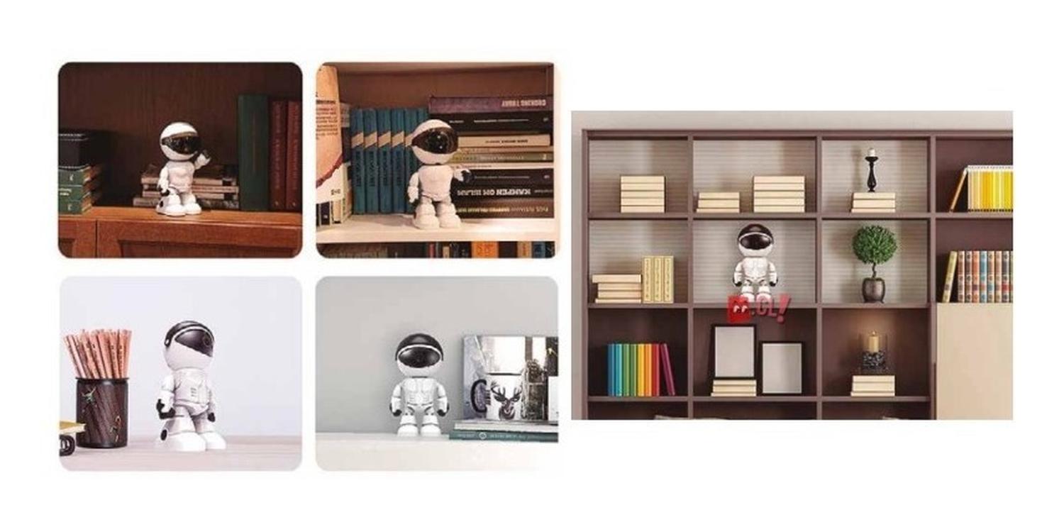 CÁMARA PUNTOSTORE SEGURIDAD DISEÑO ROBOT FULL HD WIFI PS - 2